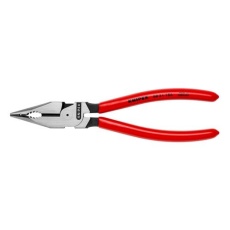 【EA537LB-21】185mm ニードルノーズペンチ(カッター付)