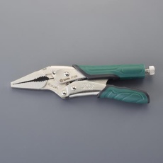 【EA682LC-11】187mm ロッキングプライヤー(ロングノーズ)