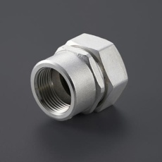 【EA947SK-108】1インチxG28 コネクター(ストレート/厚鋼/ステンレス)