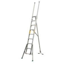 【EA903FD-30】2.95m [アルミ製] 天井点検口はしご(アウトリガー式)