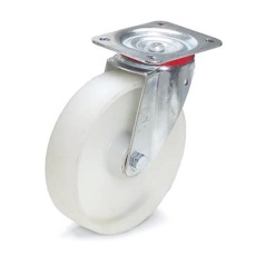 【EA986CS-200】200mm キャスター(自在金具/ポリアミドタイヤ)