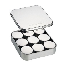 【EA508S-45A】200x200x44mm パーツケース(ステンレス製/9個)