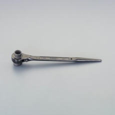 【EA602AT-17】21x26mm/ 355mm 両口ラチェットレンチ(シノ付)