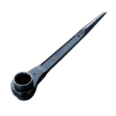 【EA602AT-18】21x27mm/ 355mm 両口ラチェットレンチ(シノ付)