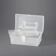 【EA508MD-63】227x136x113mm ハンディーボックス(中皿付)