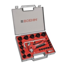 【EA576F-33】2-30mm 革ポンチキット(19個+330mmカッター付)