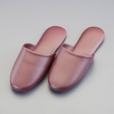 【EA910SY-72】23-26cm スリッパ(PVC製/ダークブラウン)