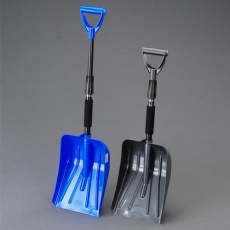【EA650BG-39C】241x345x755-920mm ショベル(プラスチック・伸縮/2本)