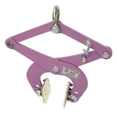 【EA984FB-11】250kg U字溝吊クランプ(パッド式)