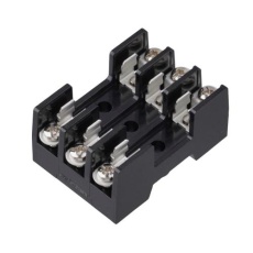 【EA940DL-63】250V/10A/3極[6.4x30mm] ヒューズホルダー(横型)