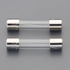 【EA758ZX-332】250Vx 2.0A/φ6.4mm 管ヒューズ(B種溶断/2本)