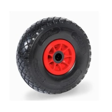 【EA986CW-53】260x 85mm ポリウレタンタイヤ(プラスチックホイール)