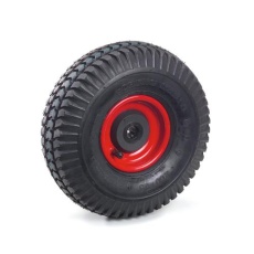 【EA986CW-31】260x 85mm 空気入りタイヤ(スチールホイール)