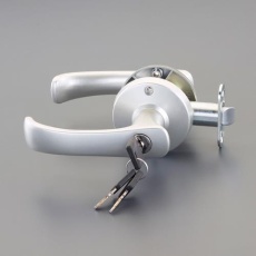 【EA951KC-39】26-42mm/60mm レバーハンドル(シリンダー錠/シルバー)