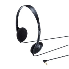 【EA763BC-65】2m ステレオヘッドホン(軽量/コンパクト)