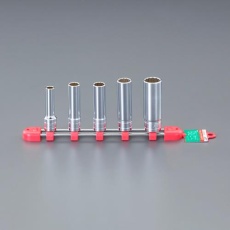 【EA618PN-1】3/8インチDR/ 8-17mm[ 5個組]ソケットセット(12角)