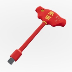 【EA560WP-26】3/8インチDRx180mm 絶縁T型ハンドル