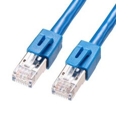【EA764BB-229A】30 m LANケーブル(CAT6/ノイズシールド処理/青)
