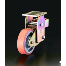 【EA986KL-300】300mm キャスター(固定金具・スプリング付)