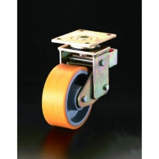 【EA986KM-300】300mm キャスター(自在金具・スプリング付)