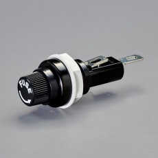 【EA940DL-97】300V/25A[6.4x30mm] ヒューズホルダー(筒型)