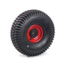 【EA986CW-33】300x100mm 空気入りタイヤ(スチールホイール)