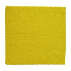 【EA929DZ-2A】300x300mm マイクロファイバークロス(黄/50枚)