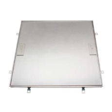 【EA997LE-73】300角用フロアハッチ(張物用/把手式施錠タイプ)