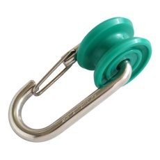 【EA638AR-21】30kg/φ 8mm プーリーフック(ステンレス製)