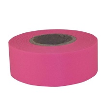 【EA983DB-71B】30mmx45m 耐候マーキングテープ(蛍光桃/12巻)