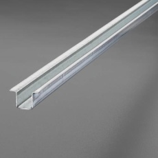 【EA970A-24】30x34mm/2.73m(4号) ガイドレール(スチール製)