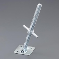 【EA948TC-5】34x422mm/140x140mm 自在ジャッキベース