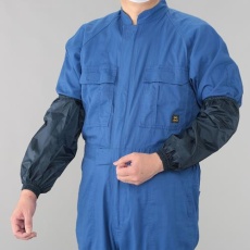 【EA355KK-32】350mm 腕カバー(防水・透湿/ネイビー)