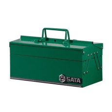 【EA683ZB-10】350x160x165mm 工具箱(スチール製)