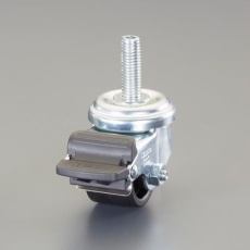 【EA986HV-10】35mm/M10 キャスター(自在金具・ブレーキ付)