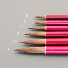 【EA109MJ-3】3号 文字筆(馬毛)