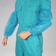 【EA355AB-15B】400mm 腕カバー(ブルー/50枚)