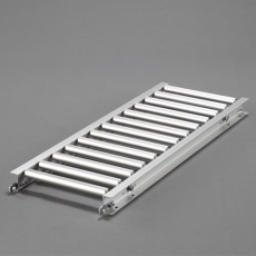 【EA985LA-43】400x2000mm ローラーコンベアー(アルミ製)