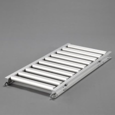 【EA985LC-43】400x2000mm ローラーコンベアー(アルミ製)