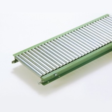 【EA985MB-43】400x2000mm ローラーコンベアー(スチール製)