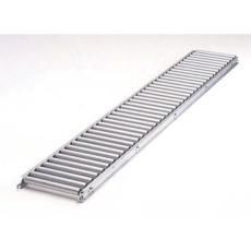 【EA985G-3】400x3.000mm ローラーコンベアー(アルミ製)