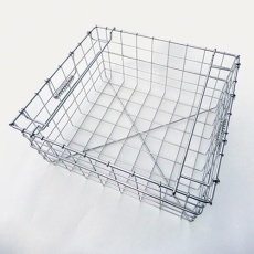 【EA992CE-82】400x325x175mm かご(ステンレス製)