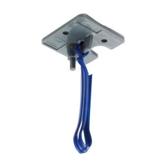 【EA947FD-202】40x40x130mm ケーブルハンガー(3個)