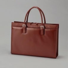 【EA927AE-7】425x300x110mm ブリーフケース(キャメル)