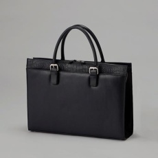 【EA927AE-6】425x300x110mm ブリーフケース(ネイビー)