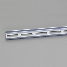 【EA439AB-183】44.4x17x1800mm チャンネル(穴付/5本)