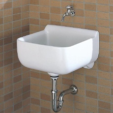 【EA468EL-1】440x400x282mm 多目的流しセット(Pトラップ)