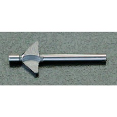 【EA818E-28A】45°ルータービット(面取り用)