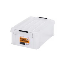 【EA506AB-38A】450x295x159mm 収納ケース(バックル付/クリア)