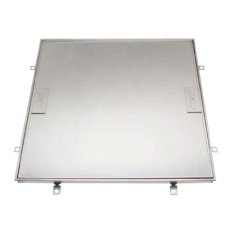 【EA997LE-76】450角用フロアハッチ(張物用/把手式施錠タイプ)